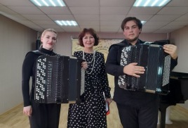 Гости из Братского музыкального училища с концертом 18.04.2024г.
